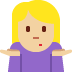 🤷🏼&zwj;♀️