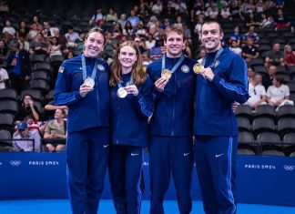 Olympic Gold Medalist Announces Return to Training Six Weeks After Pregnancy