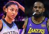 Angel Reese Recreates LeBron James’ Viral Moment Courtside at Lakers-Magic Game