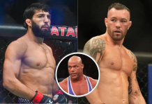 Kurt Angle Predicts Arman Tsarukyan vs. Colby Covington in Bold Olympics Remarks