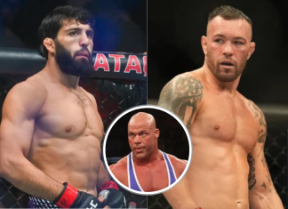 Kurt Angle Predicts Arman Tsarukyan vs. Colby Covington in Bold Olympics Remarks