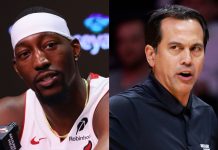 Bam Adebayo Speaks Out on Disagreement With Erik Spoelstra After Heat’s Blowout Loss to Spurs