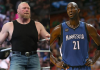 WWE Icon Brock Lesnar Gets Real About Sharing Minnesota Spotlight With Kevin Garnett