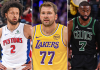 Celtics Legend Kevin Garnett Picks Cade Cunningham, Jaylen Brown Over Luka Doncic For Major Honor