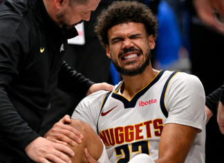 Fan Camera Shows Cam Johnson Exiting Warriors Game as Live Broadcast Ignores Crucial Moment