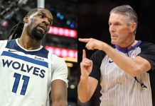 “Stop That Sh*t”: Scott Foster Under Fire as Naz Reid Ejection Leaves Wolves Furious vs Rockets