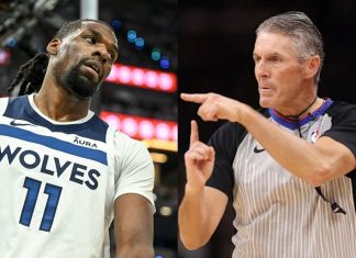 “Stop That Sh*t”: Scott Foster Under Fire as Naz Reid Ejection Leaves Wolves Furious vs Rockets
