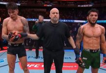UFC Seattle Referee Under Fire for Not Taking Points Away Despite Multiple Fouls