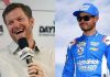 Kyle Larson’s Early Masterclass Unravels as Dale Jr.’s NASCAR Champ Quietly Seizes the Darlington Glory