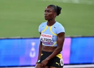 Two Hundred-Thousandths of a Second Robs Julien Alfred at World Indoor Championships