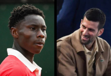 Tennis Prodigy Moise Kouame Reacts to Novak Djokovic Message After Matching Rafael Nadal’s Rare Feat