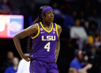 Olympic Gold Medalist Gives Flau’jae Johnson Major Co-Sign After LSU Season Ends