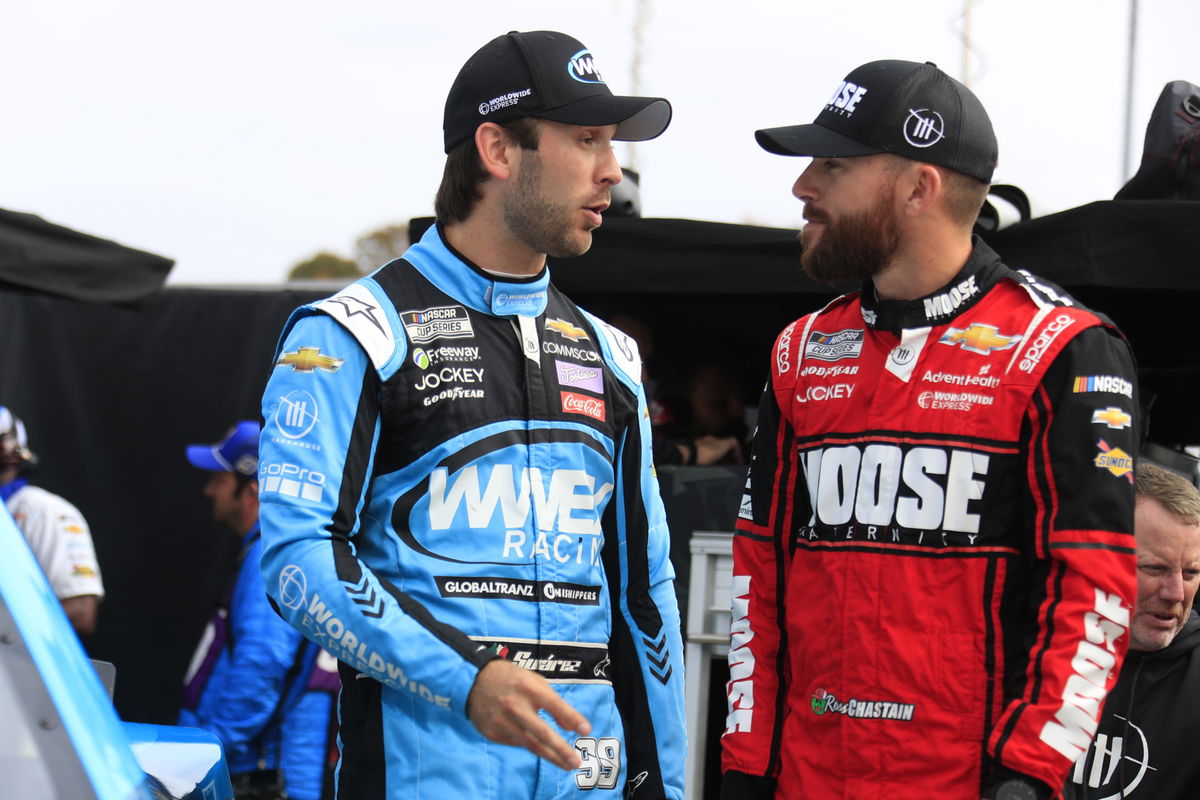Ross Chastain and Daniel Suarez