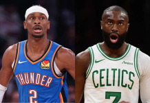 NBC Announcer Appears to Take Shot at Shai Gilgeous-Alexander After Jaylen Brown’s Slam on Live TV