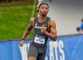Who Is Jordan Anthony? 60m Indoor Champion & Football Player Who Beat Noah Lyles