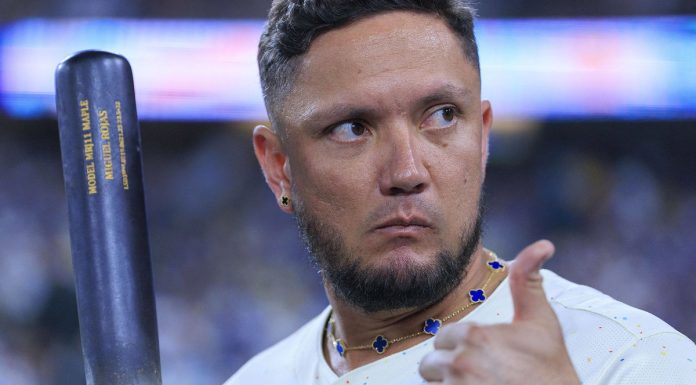 Dodgers’ Miguel Rojas Rubs Salt in Rival MLB Teams’ Wounds With “Everyone Wants to Take US Down” Declaration