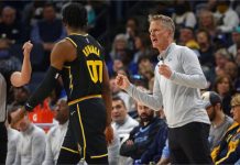Jonathan Kuminga’s Reaction to Meeting Steve Kerr Caught on Camera After Hawks–Warriors