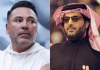 Regretful Oscar De La Hoya Calls Out Turki Alalshikh for Destroying Ring Magazine’s Integrity