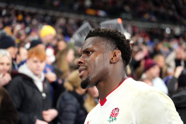 England's Maro Itoje appears dejected following the Guinness Men's Six Nations match at the Stade de France in Paris, France. Picture date: Saturday March 14, 2026. PA Photo. Photo credit should read: Adam Davy/PA Wire. RESTRICTIONS: Use subject to restrictions. Editorial use only, no commercial use without prior consent from rights holder.