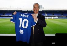 Nigel Farage’s ‘hypocrisy’ has been exposed at Ipswich Town