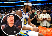 Steve Kerr Reveals “Good News” on Moses Moody Injury After Warriors Star’s MRI Results