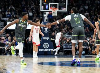 Anthony Edwards’ Teammate Fined $50K for Questioning Scott Foster’s Integrity, Leading to Ejection During Wolves-Rockets Game