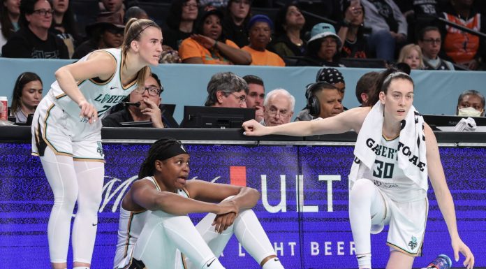 NY Liberty’s $7M Cap Threatens Breanna Stewart, Sabrina Ionescu & Jonquel Jones Reunion