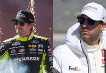 Ryan Blaney Goes Against Denny Hamlin’s Apprehension With Rare Darlington Comment