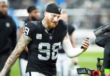 Maxx Crosby Responds to Ravens Fans Calling Him a Liar After Nixed Trade