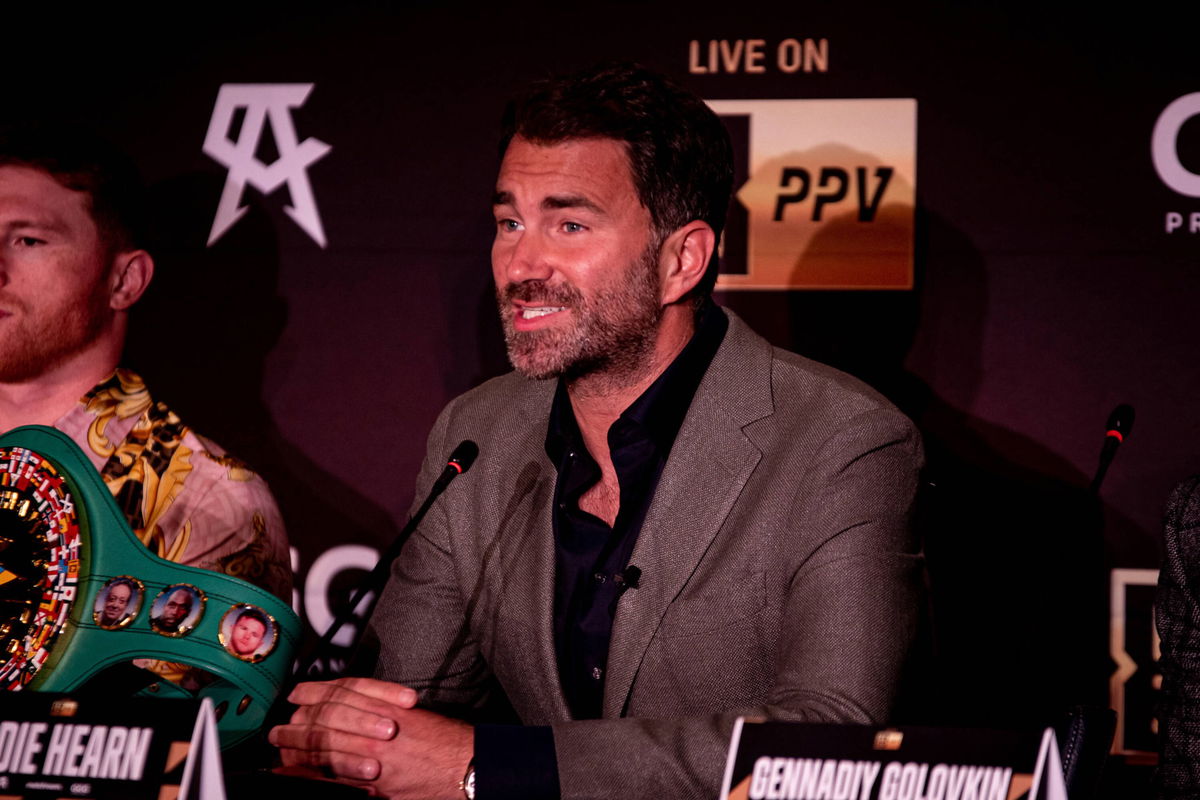 Eddie Hearn, Canelo Alvarez