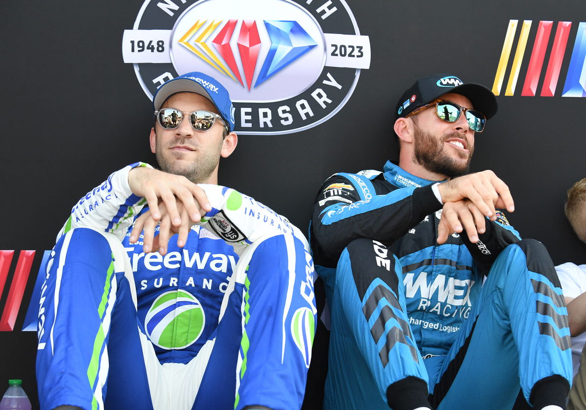 Ross Chastain and Daniel Suarez