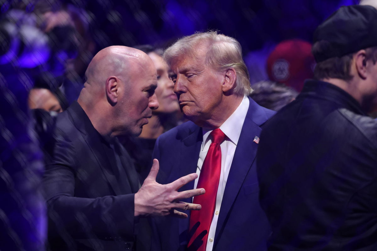 Dana White, Donald Trump