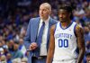 Kentucky Fans Go Berserk After Otega Oweh Rescues Mark Pope from March Madness Upset