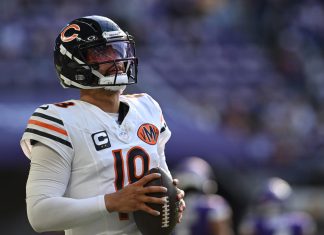 Caleb Williams’ Depleted Offensive Line Receives Exciting Update as Top Prospect Clears Stance on Bears QB