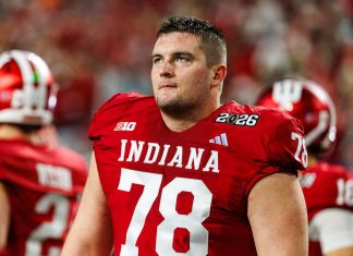 Indiana Coach Attempts to Boost National Champ OL’s Draft Stock With Strong Message to NFL ‘Leaders’