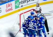 Blue Jays World Series Heroes Escorted Off Their Seats During NHL Games in Canada