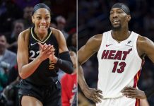 Bam Adebayo Wouldn’t Have Scored 83 Points If He Wasn’t Dating A’ja Wilson, Claims NBA Legend