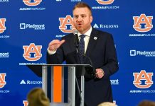 Alex Golesh Confronts Byrum Brown After Clear Spring Game Warning to Auburn Players