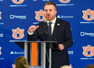 Alex Golesh Confronts Byrum Brown After Clear Spring Game Warning to Auburn Players