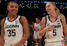 Paige Bueckers’ Reaction Steals Show as Girlfriend Azzi Fudd Joins Her in Dallas as No. 1 Pick