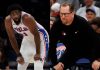 76ers HC Nick Nurse Breaks Silence on Joel Embiid’s Appendicitis: “Thoughts and Prayers With Him”