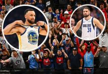 Clippers Fans’ Klay Thompson Gesture to Distract Stephen Curry Goes in Vain After Warriors’ Elimination-Game Win