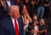 Donald Trump Joins Cub Swanson’s Wife and Kids as Fans Celebrate His UFC 327 Retirement Fight