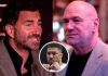 Eddie Hearn Accuses Dana White of Trying to Steal Anthony Joshua in Secret Call