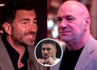 Eddie Hearn Accuses Dana White of Trying to Steal Anthony Joshua in Secret Call