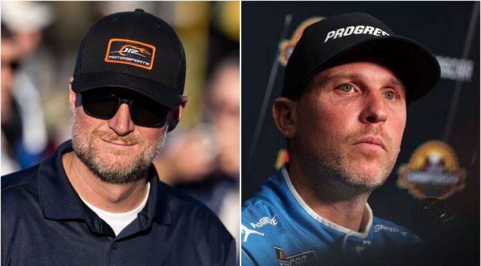 Denny Hamlin Gives Dale Jr. His Due for Doing God’s Work for Struggling Driver