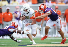 NFL Draft: Falcons, Panthers Going Head-to-Head for Oldest QB In College Football