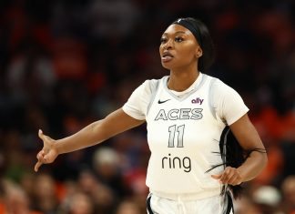 Aces Suffer Early Setback as Guard Ruled Out Indefinitely With Leg Injury