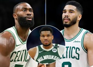 Jayson Tatum or Jaylen Brown Could Be Moved for Giannis if Celtics Get Bounced in 2nd Round: Insider
