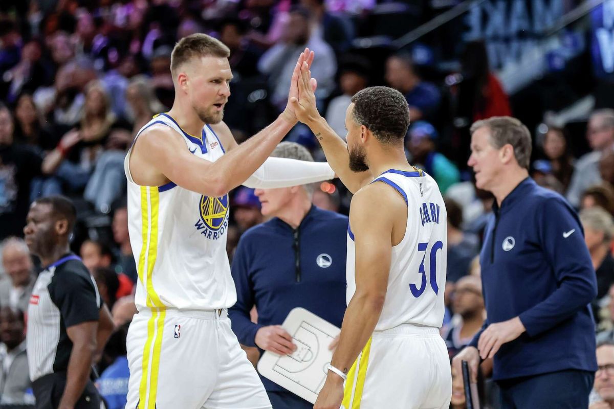 Kristaps Porzingis, Stephen Curry